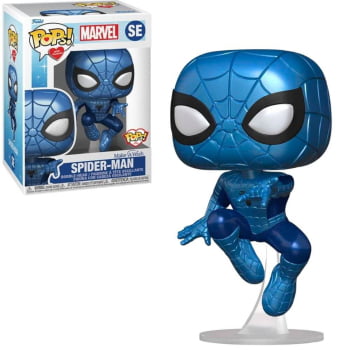 Boneco Homem Aranha SE Marvel Funko Pop Spider-Man Make-A-Wish