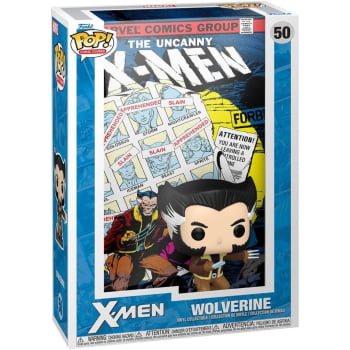 Boneco Marvel Funko Pop Comic Covers Uncanny X-Men Wolverine 50