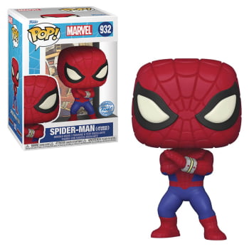 Boneco Marvel Funko Pop Homem Aranha 932 Spider-Man Japanese TV Series