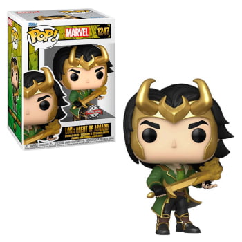 Boneco Marvel Funko Pop Loki Agent of Asgard 1247