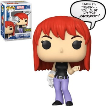 Boneco Marvel Funko Pop Mary Jane Watson 1260 Homem Aranha