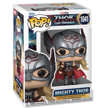 Boneco Marvel Funko Pop Mighty Thor 1041 Love And Thunder