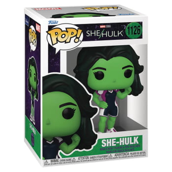 Boneco Marvel Funko Pop Mulher Hulk 1126 She-Hulk