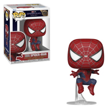 Boneco Marvel Homem Aranha Funko Pop Friendly Neighborhood Spider-Man 1158 No Way Home