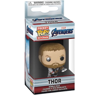 Chaveiro Thor Funko Pop Pocket Keychain Vingadores Ultimato
