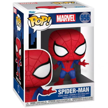 Boneco Funko Pop Homem Aranha 956 Marvel Animated Spider-Man