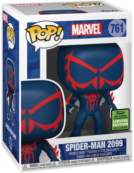 Funko Pop Homem Aranha 2099 761 ECCC Marvel Spider-Man 2099