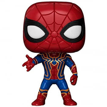 Boneco Marvel Homem Aranha 287 Funko Pop Iron Spider Vingadores Guerra Infinita