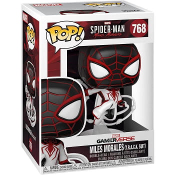 Funko Pop Miles Morales T.R.A.C.K. Suit 768 Marvel Homem-Aranha
