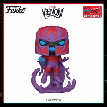 Boneco Marvel Funko Pop Venom Venomized Magneto 683 NYCC
