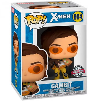 Funko Pop X-Men Gambit with Cat 904