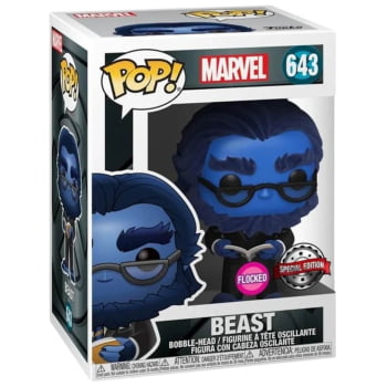 Funko Pop Fera (Beast) 643 Flocked - X-Men 20th