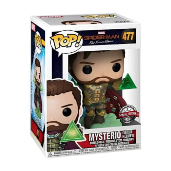 Funko Pop Mysterio Unmasked 477 - Homem Aranha Longe de Casa