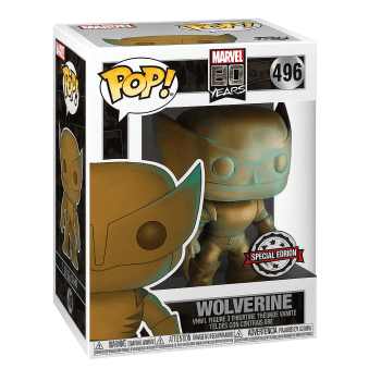 Marvel 80 Years - Wolverine Patina 496 Funko Pop