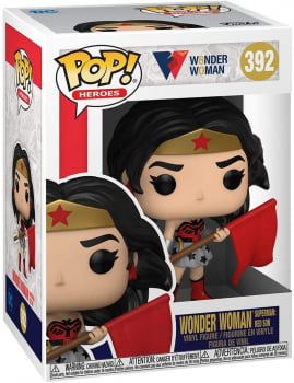 Funko Pop Wonder Woman Superman Red Son 392 Mulher Maravilha