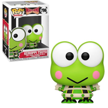 Boneco Funko Pop Keroppi Tsuyu 796 My Hero Academia