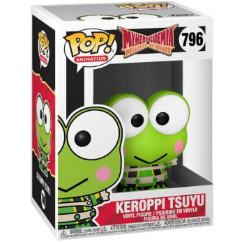 Boneco Funko Pop Keroppi Tsuyu 796 My Hero Academia