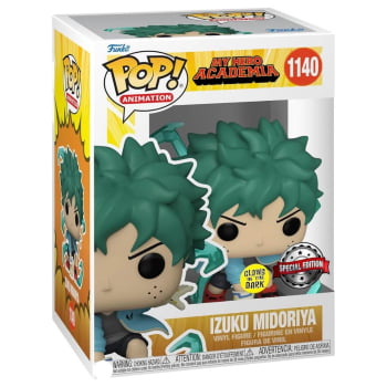 Funko Pop My Hero Academia Izuku Midoriya With Gloves 1140 GITD