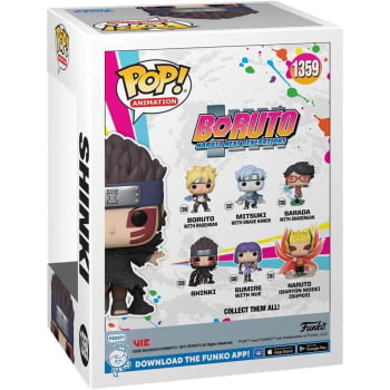 Boneco Funko Pop Boruto Naruto Next Generations Shinki 1359