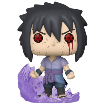 Boneco Funko Pop Naruto Shippuden Sasuke Uchiha Amaterasu 1436 GITD