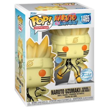 Boneco Funko Pop Naruto Uzumaki Kurama Link Mode 1465 Naruto Shippuden