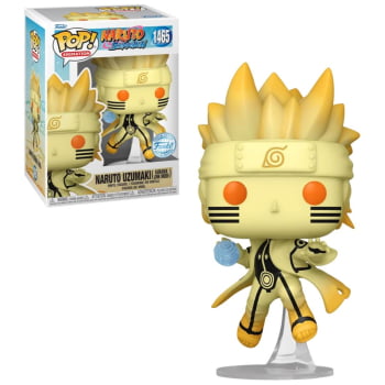 Boneco Funko Pop Naruto Uzumaki Kurama Link Mode 1465 Naruto Shippuden