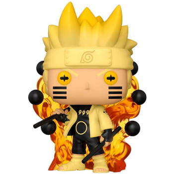 Boneco Funko Pop Naruto Shippuden Naruto Uzumaki Sixth Path Sage 932 GITD