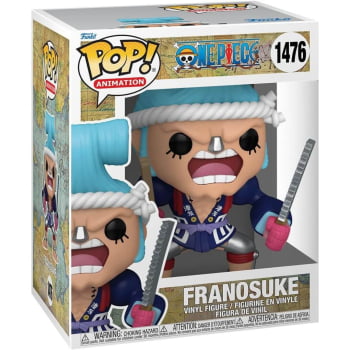 Boneco Colecionável Funko Pop One Piece Franosuke 1476 Franky