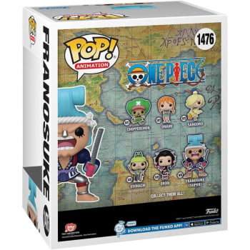 Boneco Colecionável Funko Pop One Piece Franosuke 1476 Franky