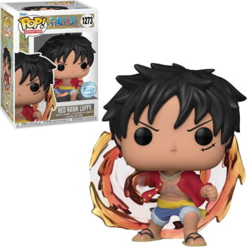 Boneco Colecionável Funko Pop One Piece Red Hawk Monkey D. Luffy 1273