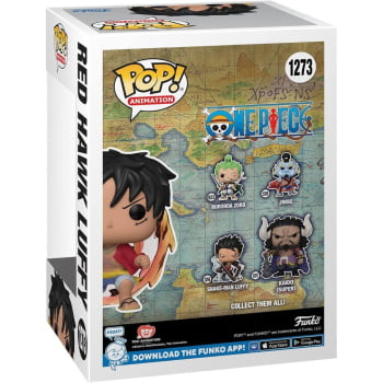 Boneco Colecionável Funko Pop One Piece Red Hawk Monkey D. Luffy 1273