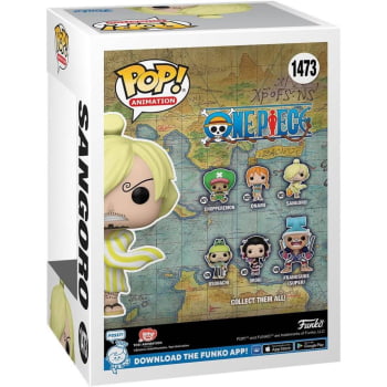 Boneco Colecionável Funko Pop One Piece Sangoro 1473 Sanji