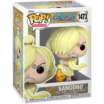 Boneco Colecionável Funko Pop One Piece Sangoro 1473 Sanji