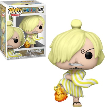 Boneco Colecionável Funko Pop One Piece Sangoro 1473 Sanji