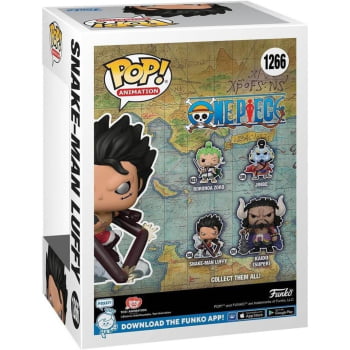 Boneco Colecionável Funko Pop One Piece Snake-Man Luffy 1266