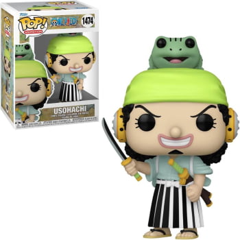 Boneco Colecionável Funko Pop One Piece Usohachi 1474 Usopp