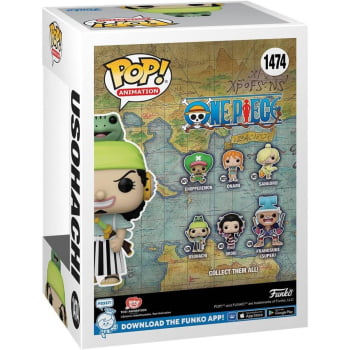 Boneco Colecionável Funko Pop One Piece Usohachi 1474 Usopp