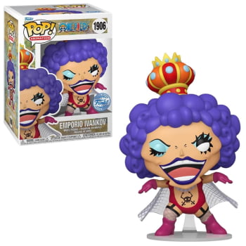 Boneco Funko Pop Emporio Ivankov 1906 One Piece Special Edition