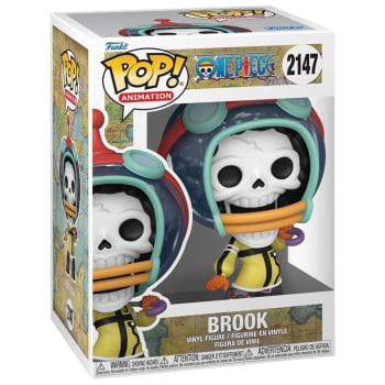 Boneco Funko Pop One Piece Brook 2147 Egghead