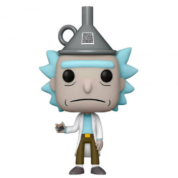 Boneco Funko Pop Rick and Morty Rick with Funnel Hat 959
