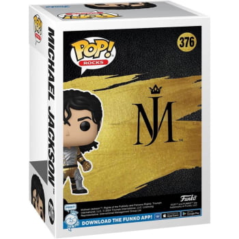 Boneco Colecionável Funko Pop Rocks Michael Jackson Armor 376