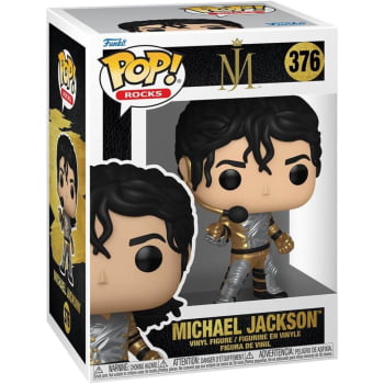 Boneco Colecionável Funko Pop Rocks Michael Jackson Armor 376