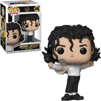 Boneco Colecionável Funko Pop Rocks Michael Jackson Super Bowl 346