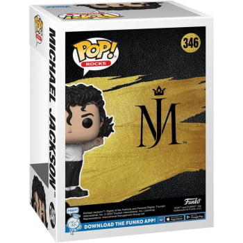 Boneco Colecionável Funko Pop Rocks Michael Jackson Super Bowl 346