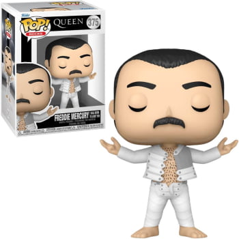 Boneco Colecionável Funko Pop Rocks Queen Freddie Mercury 375 I Was Born to Love You