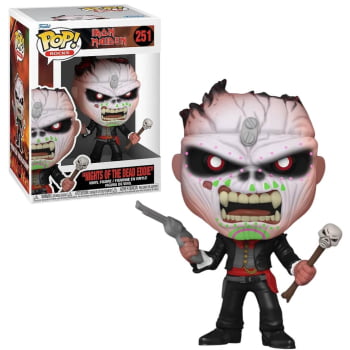 Boneco Funko Pop Iron Maiden - Nights Of The Dead Eddie 251 Rocks