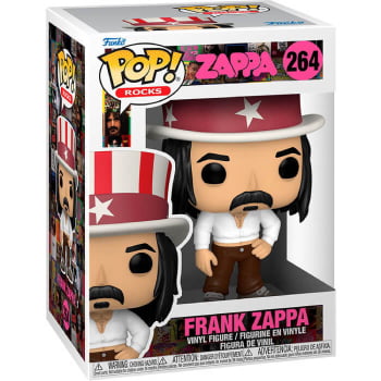 Boneco Funko Pop Rocks Frank Zappa 264 Zappa