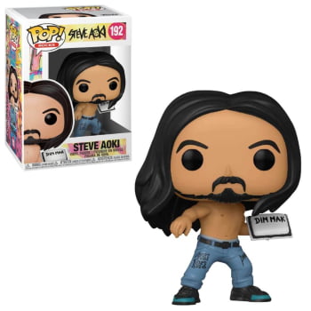 Boneco Steve Aoki with Cake 192 Funko Pop Rocks