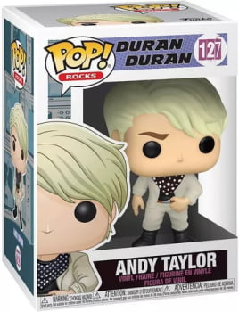 Boneco Funko Pop Andy Taylor 127 Duran Duran Funko Pop Rocks