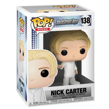 Boneco Funko Pop Nick Carter 138 Backstreet Boys